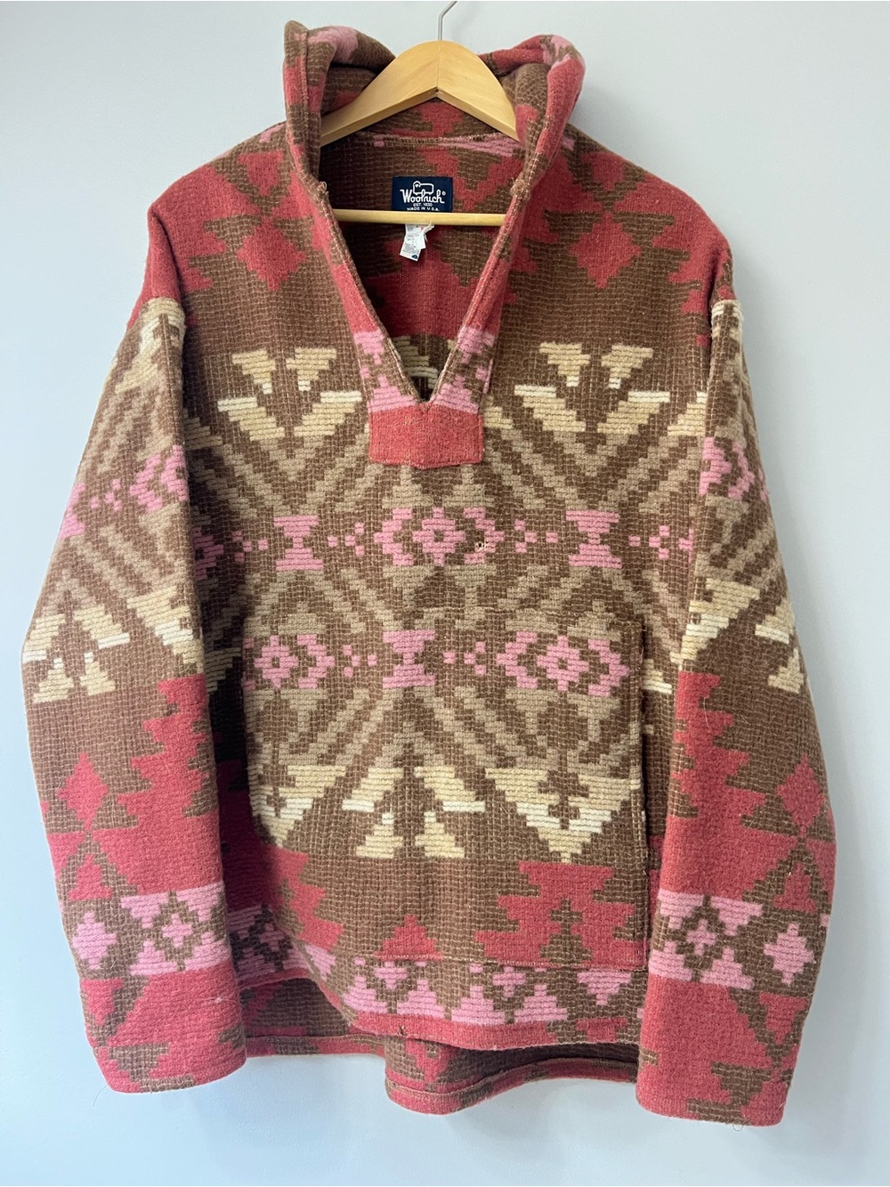 90’s Woolrich Southwestern Blanket Sweater Men’s Unisex (M Women’s L/XL)